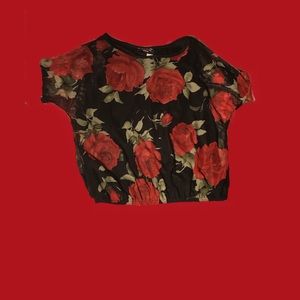NWT Rose Shirt